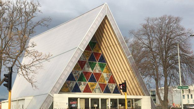 NZ transitional cathedral