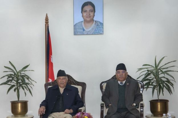 ओली र प्रचण्ड