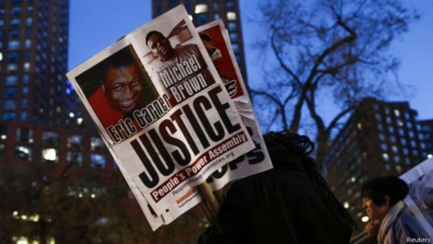 La muerte de Eric Garner y la grabación en video de su muerte generaron indignación a nivel nacional.