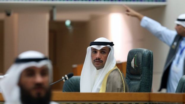رئيس مجلس الأمة الكويتي (البرلمان) مرزوق الغانم