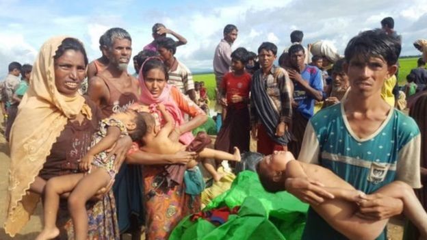 অগাস্টের ২৫ তারিখের পর পাঁচ লাখেরও বেশি রোহিঙ্গা বাংলাদেশে ঢুকে পড়ে