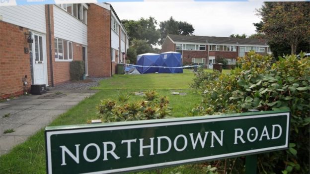 Scene of Northdown Road