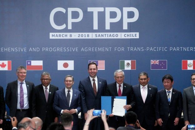 ลงนามข้อตกลงทางการค้า CPTPP จากประเทศต่างๆ