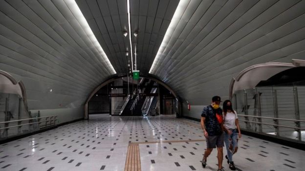 Estación de metro.