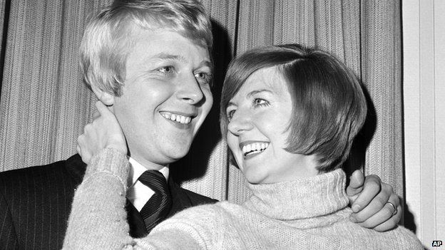 Cilla Black and Bobby Willis