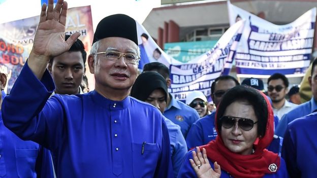 Najib Razak dan Rosmah Mansor