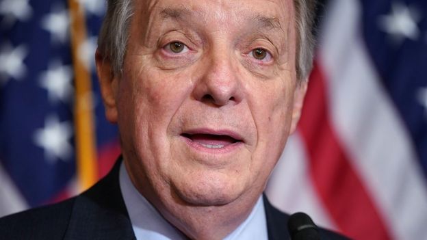 El senador Dick Durbin.