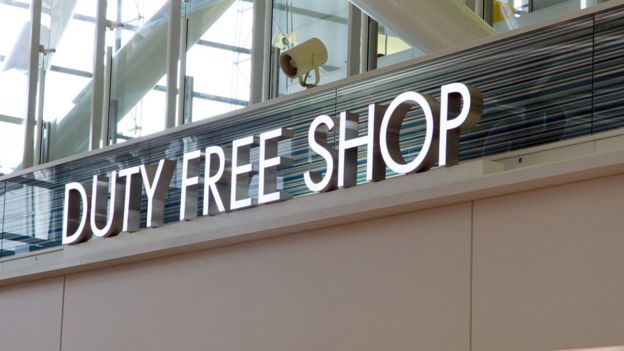 A duty free shop