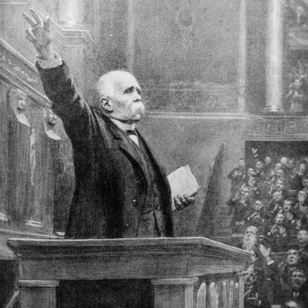 Georges Clemenceau en el Senado argentino