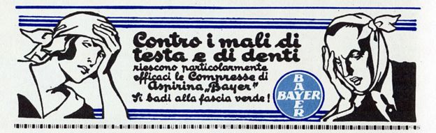 Propaganda de aspirina bayer