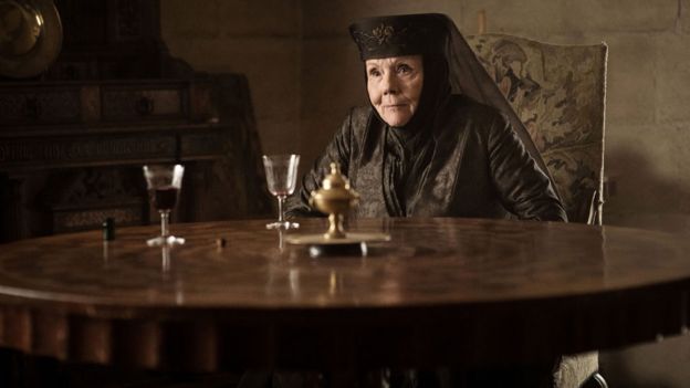 Dame Diana Rigg in Game of Thrones