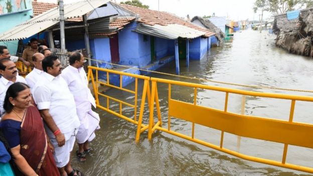 ஈரோட்டில் வெள்ளம்: கிராமங்களில் உட்புகுந்த நீர்; ஆய்வு செய்த முதல்வர்