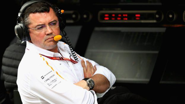 McLaren Racing Director Eric Boullier