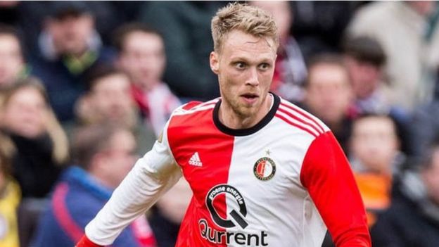 Mshambuliaji wa Feyenoord raia wa Denmark Nicolai Jorgensen