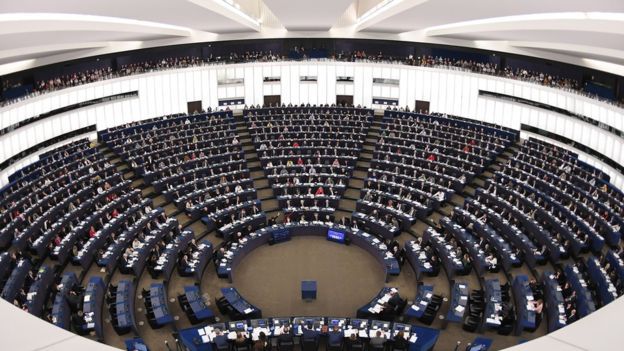 Nghị viện châu Âu ở Strasbourg, Pháp