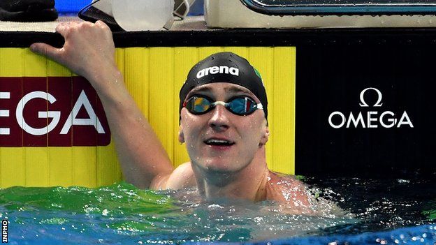 Shane Ryan won bronze in the 50m backstroke on Friday