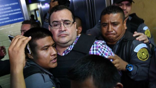 Exgobernadores como Javier Duarte han sido encarcelados por corrupción.