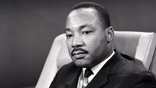 Martin Luther King em foto de 1963