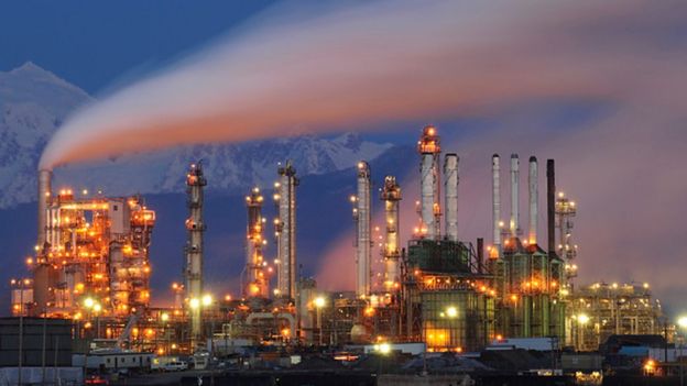 پالایشگاهی در آمریکا