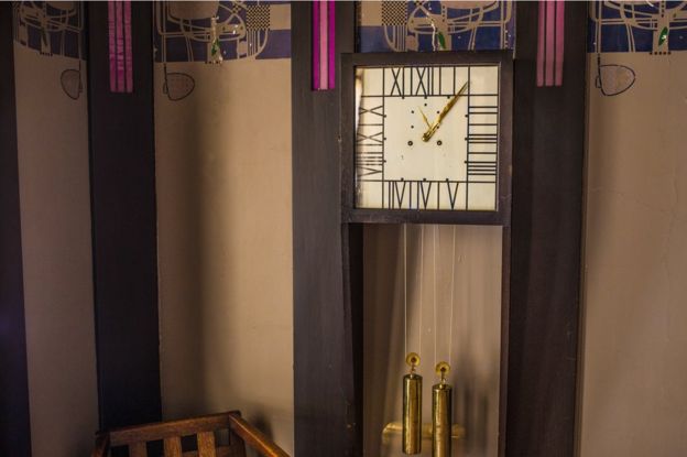 The house includes many priceless Mackintosh designs