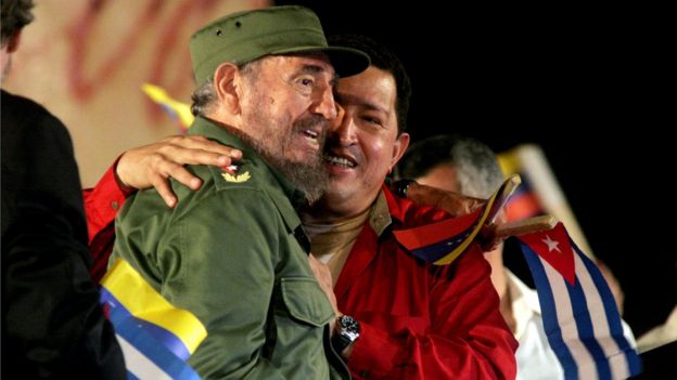 Fidel y ChÃ¡vez.