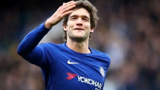 Beki wa kushoto wa Chelsea na Uhispani Marcos Alonso