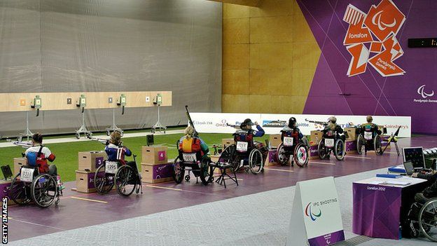 Disability athletes competing at the 2012 Paralympics