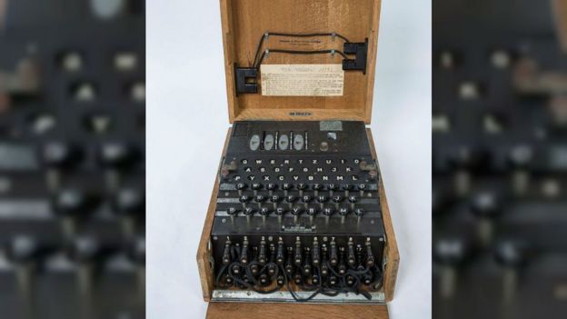 Máquina de escribir. Foto: Universidad de Cambridge