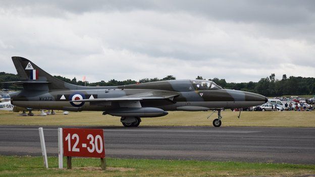 Hawker Hunter plane