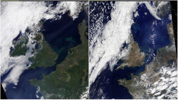 Diferencias entre mayo y julio en Reino Unido