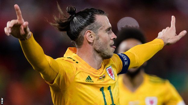 Gareth Bale's deflected free-kick in the play-off final against Ukraine sealed Wales' place at the 2022 World Cup