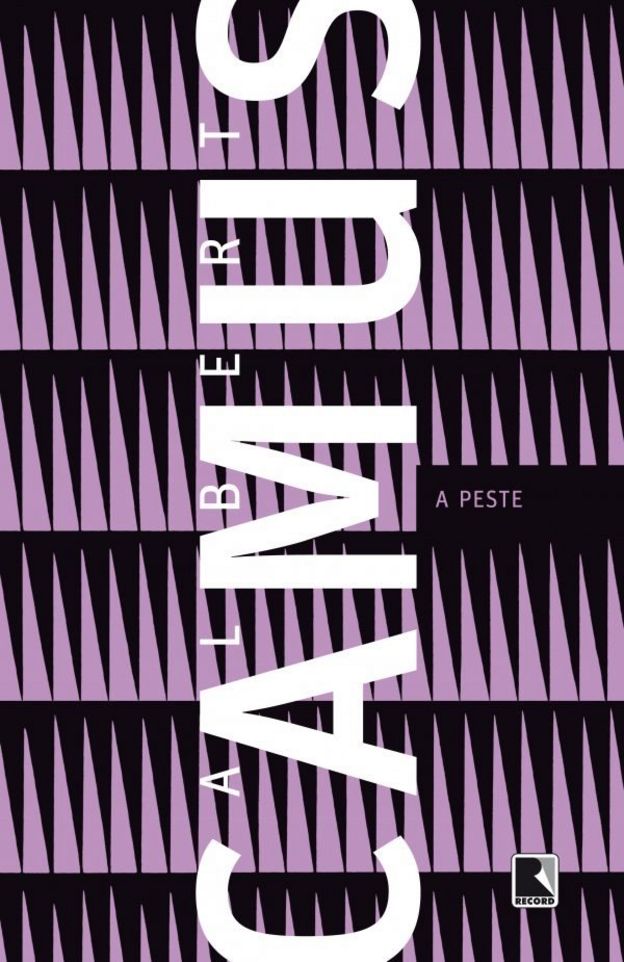 Capa da versão brasileira de A Peste