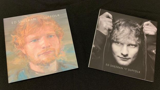 Ed Sheeran exhibition catalogues