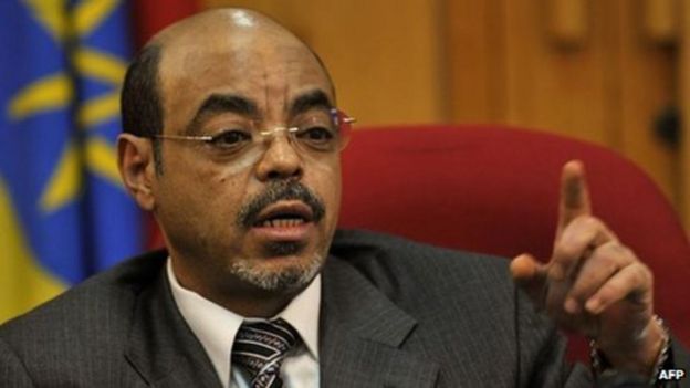 Meles Zanawi, Ra'isulwasaarihii hore ee Itoobiya oo Muqdisho tagay