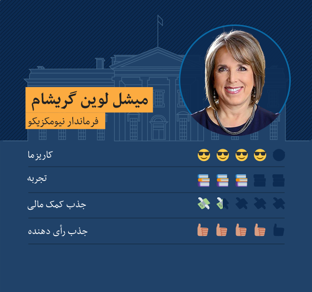 میشل لوین گریشام، فرماندار نیومکزیکو
