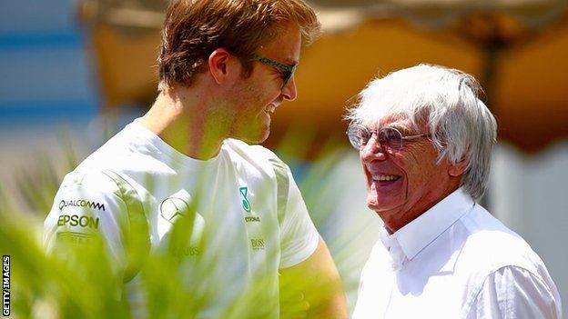 Rosberg and Ecclestone