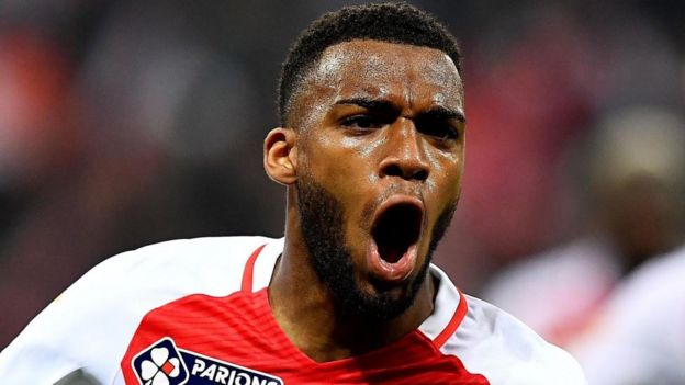 Mchezaji Thomas Lemar wa Monaco