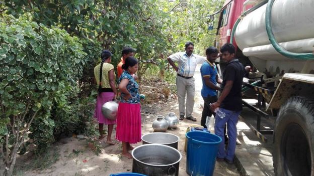 இலங்கையில் தொடரும் வறட்சி: 5 லட்சம் குடும்பங்கள் பாதிப்பு