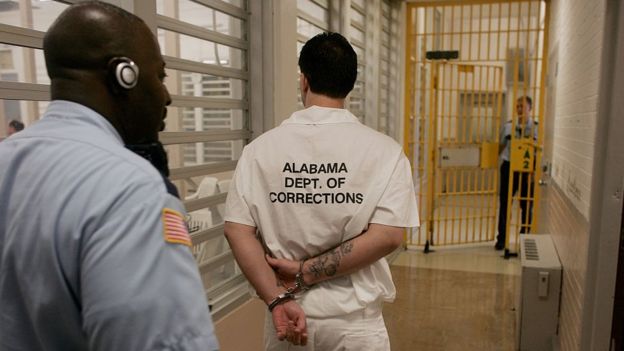 Un preso en Alabama