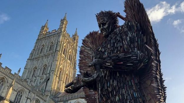 Taunton To Play Host To Knife Angel Sculpture In 2024 BBC News    128493025 P0f0cydh 