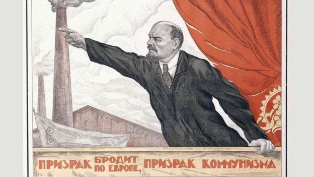 "Um Pesadelo Está Assombrando a Europa, o Pesadelo do Comunismo" (1928)