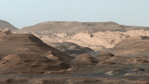 Гора Шарп на Марсе