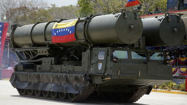 S-300 en desfile militar de Venezuela.