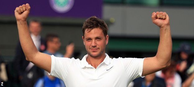 Marcus Willis' match against Roger Federer is scheduled third on Centre Court on Wednesday
