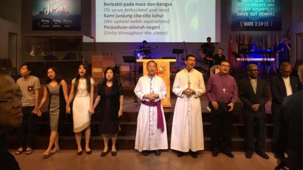Pictures from a prayer service calling for the return of Raymond Koh, held in Kuala Lumpur on 4 April 2017