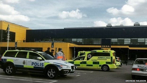 Tradition etc slave Swedish Ikea knife attack in Vasteras leaves two dead - BBC News