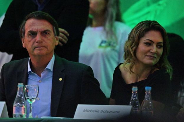 Michelle Bolsonaro.