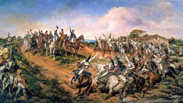 Independência do Brasil: O Grito do Ipiranga, pintura de Pedro Américo (1888)