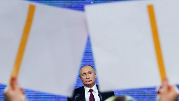 Итоговая пресс-конференция Владимира Путина