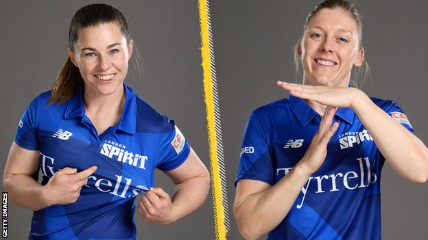 Tammy Beaumont and Heather Knight